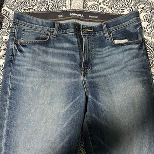 Sonoma 36x32 flex wear blue jeans